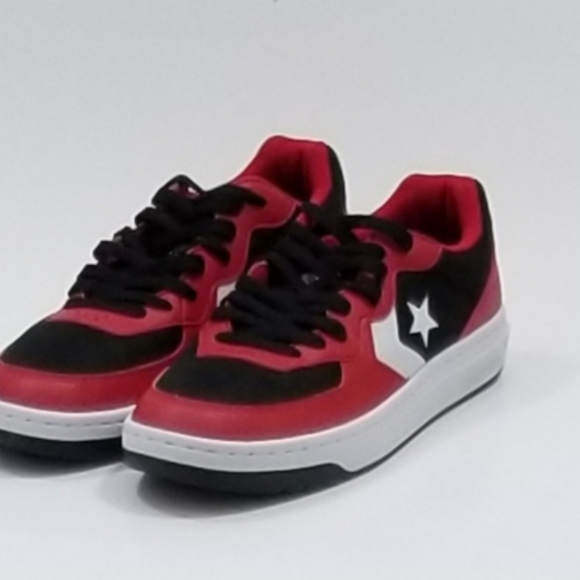 Converse Rival Ox Black Red White Men 